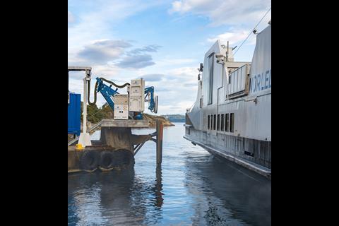 Wärtsilä's wireless charging system (credit: Wärtsilä)